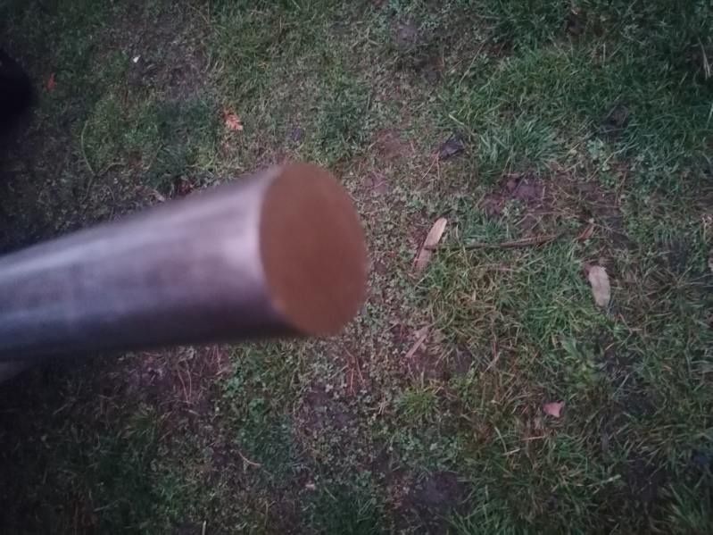 Wałek (pręt) z brązu fi 36mm dł 165