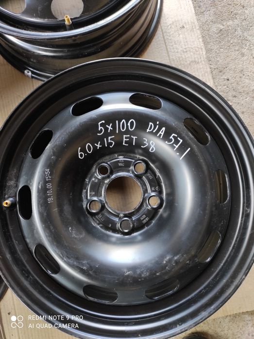 ДискиНовые ! 5/100/15 Skoda tour rapid rumster,VW.