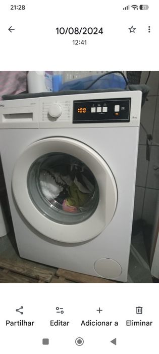 Máquina de lavar roupa