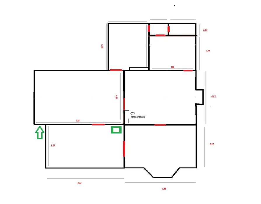 Mieszkanie na wynajem 125m Węgorzyno