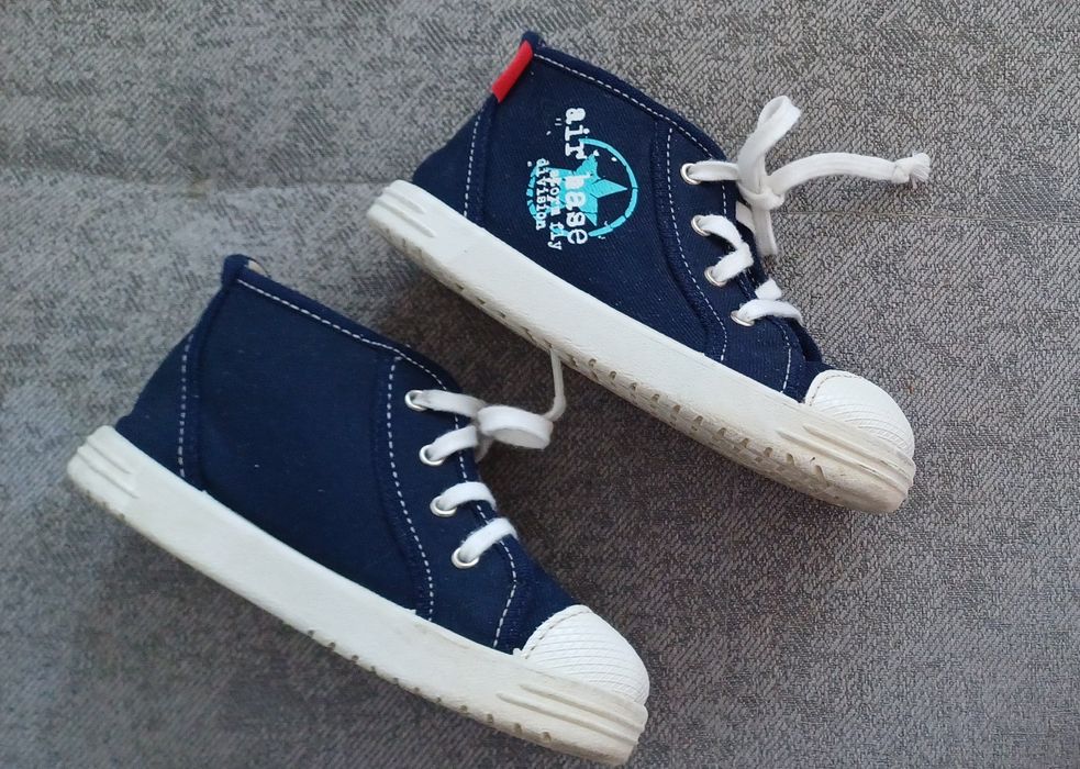 Trampki za kostkę Lemigo r. 28 dziecięce granatowe do przedszkola