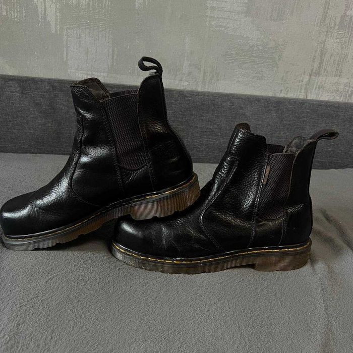 ‼️-50%‼️Ботинки Dr. Martens 2976 черные кожаные 45
