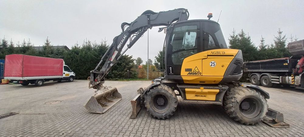 Mecalac 15MWR  Mecalac 15MWR piewszy właściciel, pełen serwis