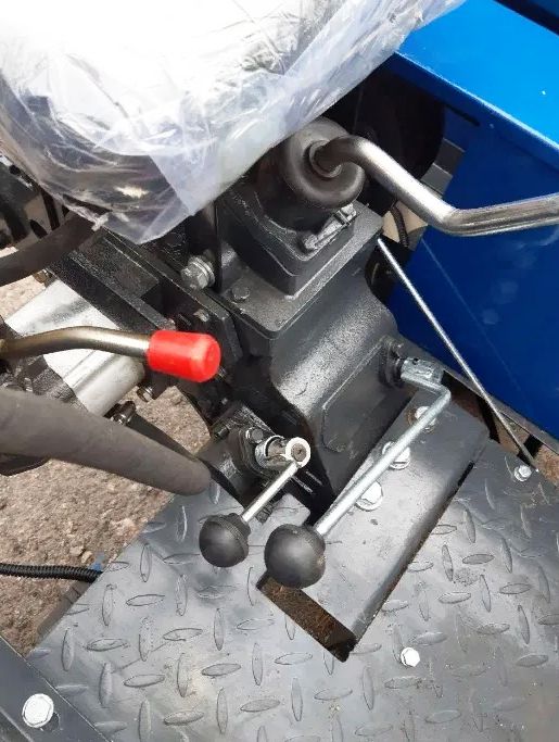 Потужний мототрактор Булат Т25 ФРЕЗА+ПЛУГ ТА ДОСТАВКА. Мінітрактор 25