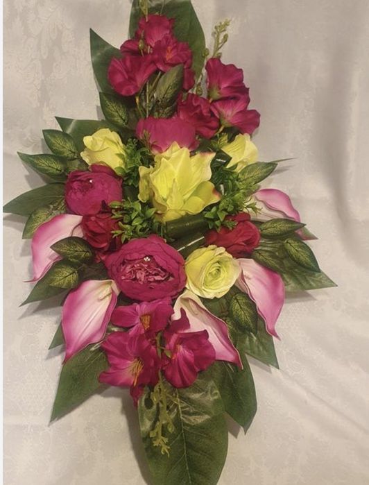 Stroik, wiązanka, kompozycja na cmentarz 260