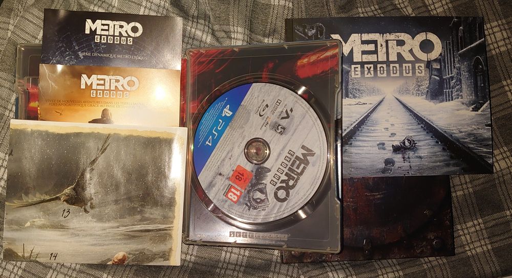 Gra PS4 Metro Exodus edycja limitowana Aurora steellbook! Nowe w folii