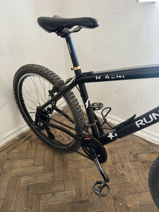 Bicicleta com macha