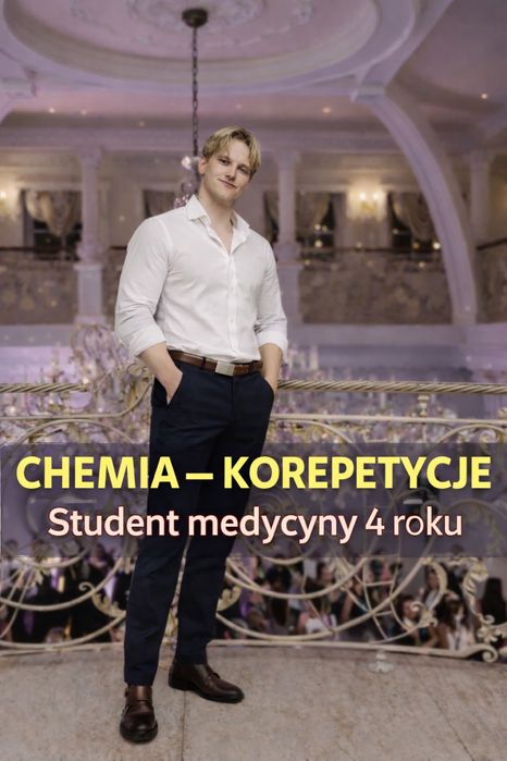 Korepetycje chemia lekarski pomoc w nauce Liceum, podstawowka