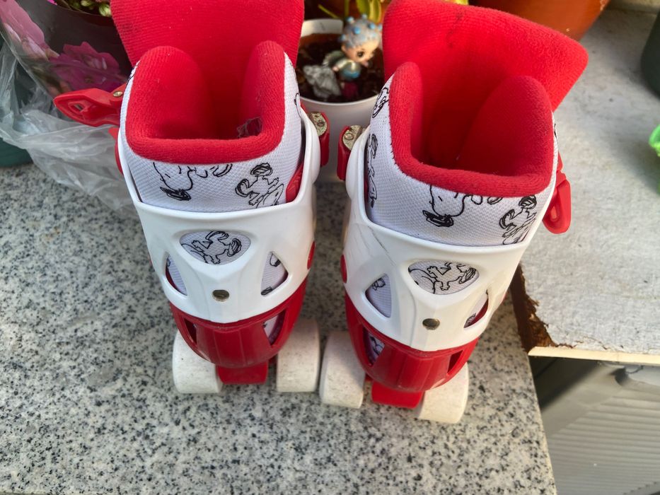 Patins de linha e de roda