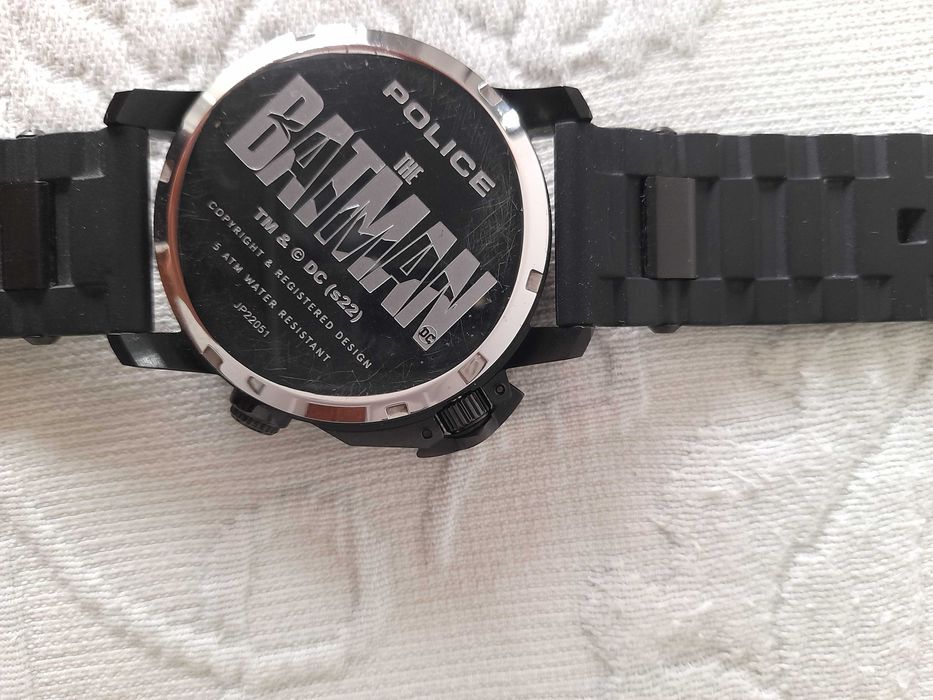 Relógio Police x The Batman Edição Limitada (Gotham City Edition)