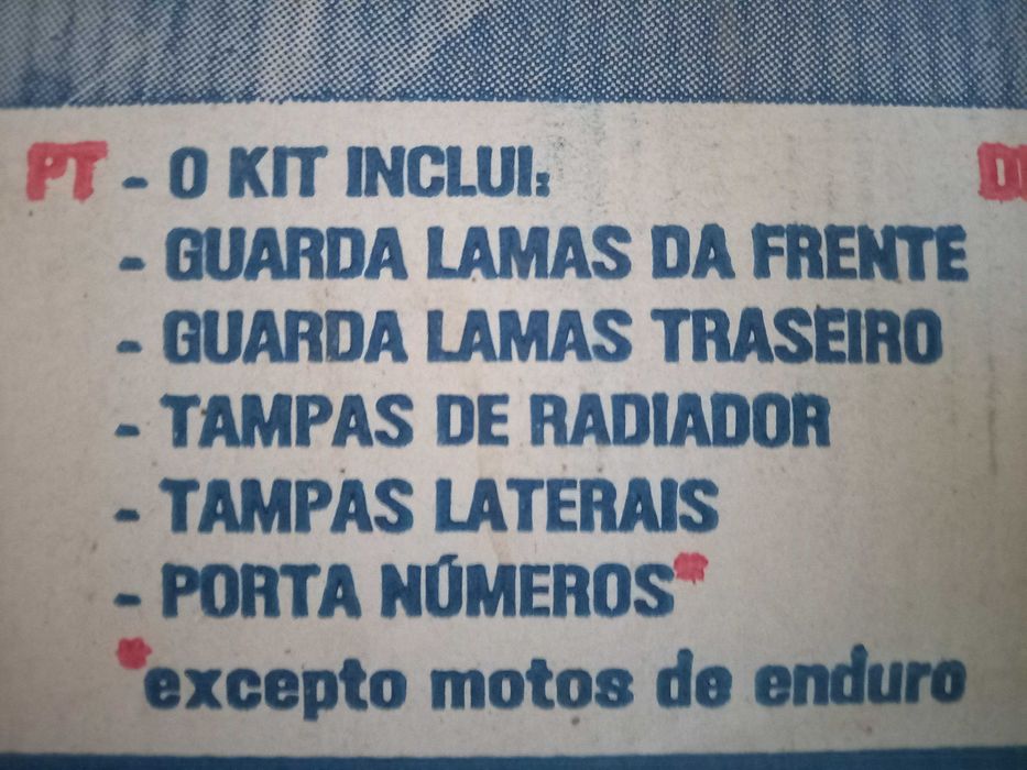 KIT plásticos KTM NOVO