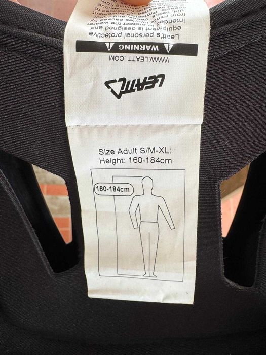 Colete proteção Leatt 5.5 Pro (peito + costas + ombros)