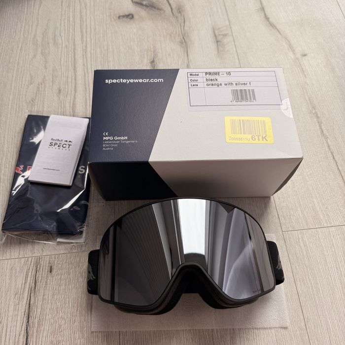 Gogle narciarskie Red Bull Prime-10 Silver Snow