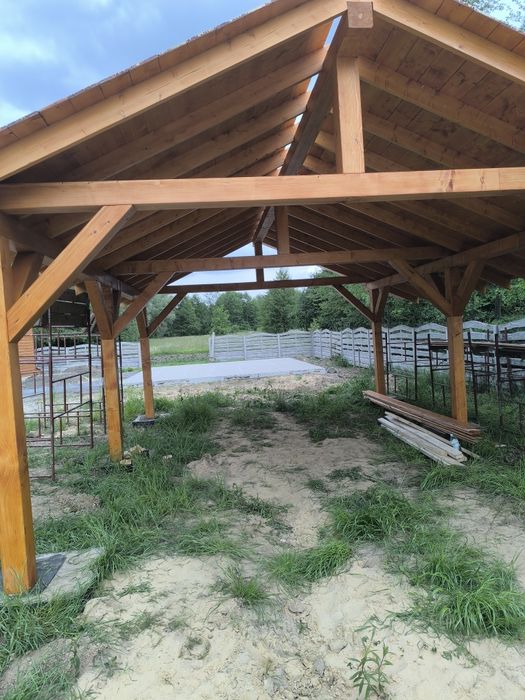 Altana.Wiata garażowa.