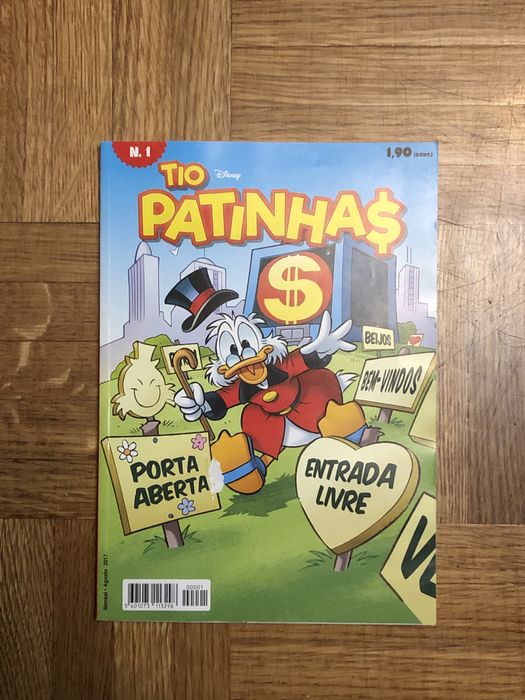Tio Patinhas - número 1, de agosto de 2017