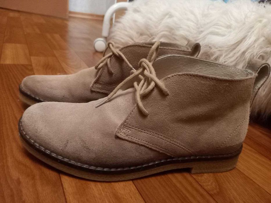 Черевики- дезерти, всередині та зовні натуральна шкіра, ONSHORE, 39