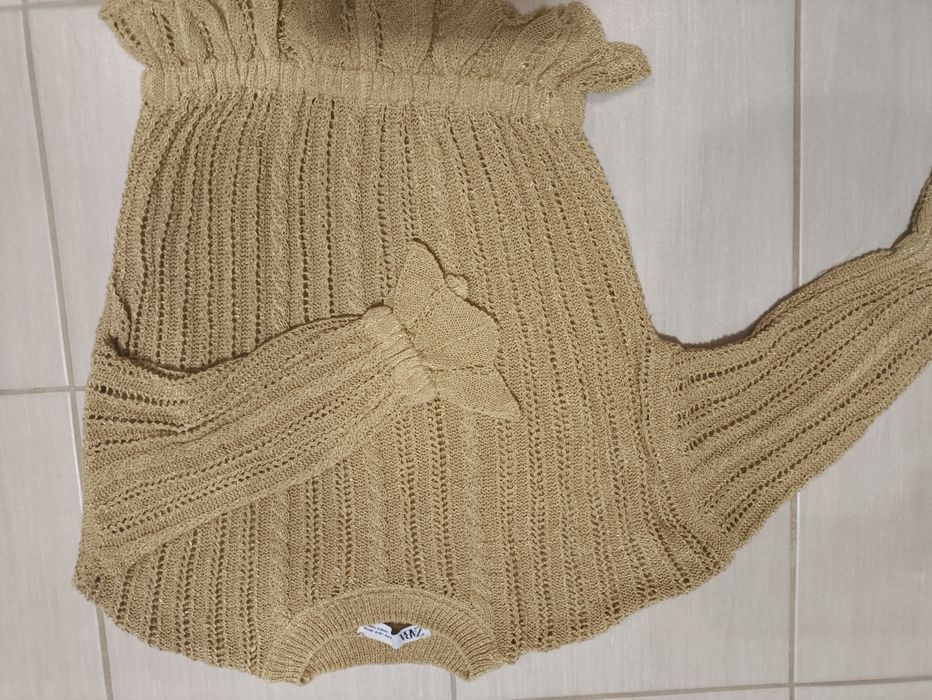 Sweter ażurowy ZARA rozmiar S.