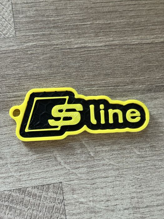 Brelok 3d Audi S line motoryzacyjny gadżet, idealny prezent