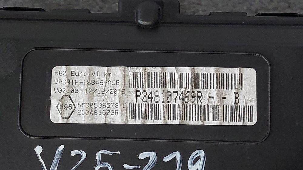 Quadrante / painel de instrumentos RENAULT Master III (FV)