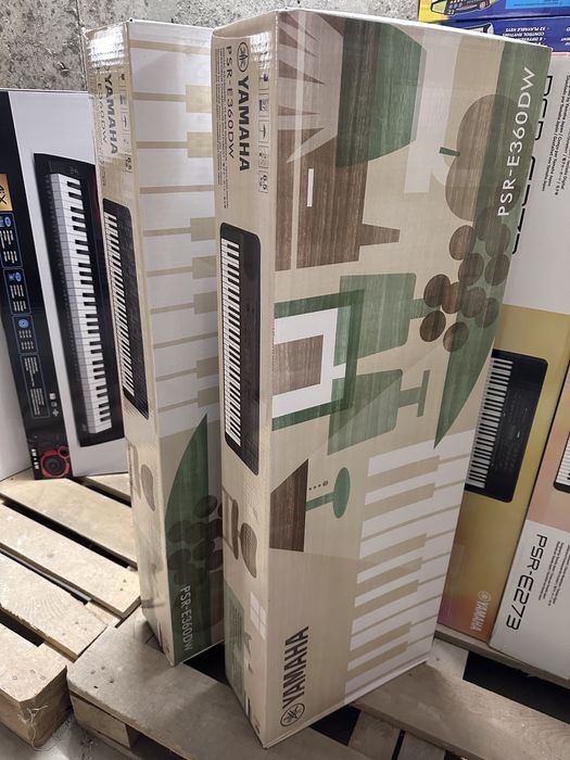 Синтезатор Yamaha PSR-E360 DW не Yamaha PSR-E373+ Подарок!