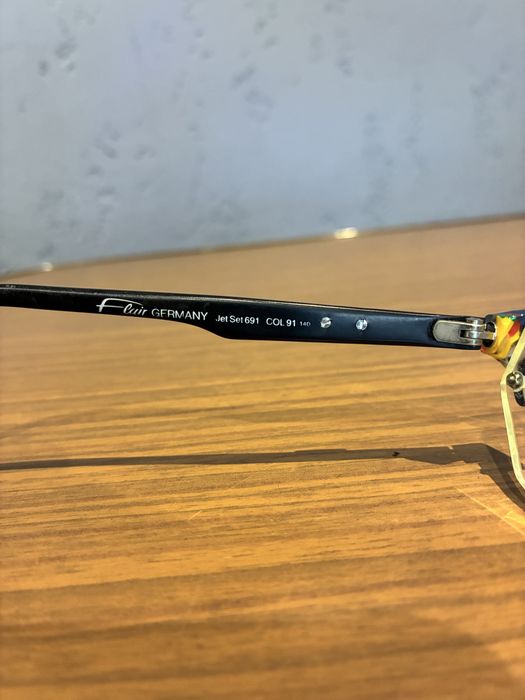 Flair Jet Set 691 okulary oprawki vintage 80s
