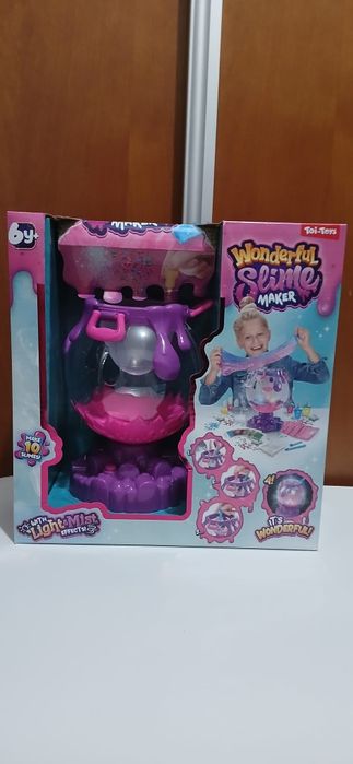 Conjunto brinquedos para fazer Slime