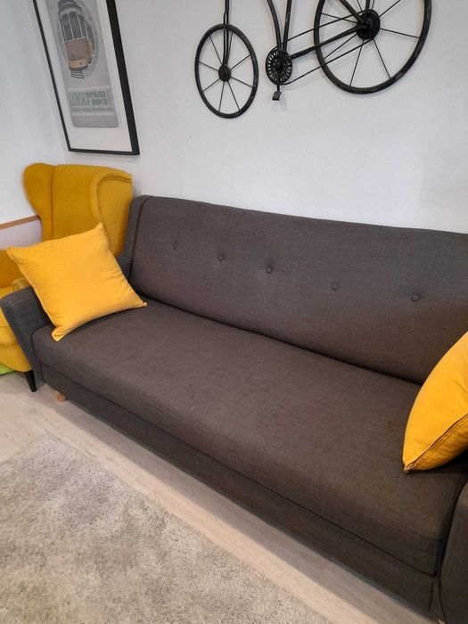 Sofá com linhas moderno