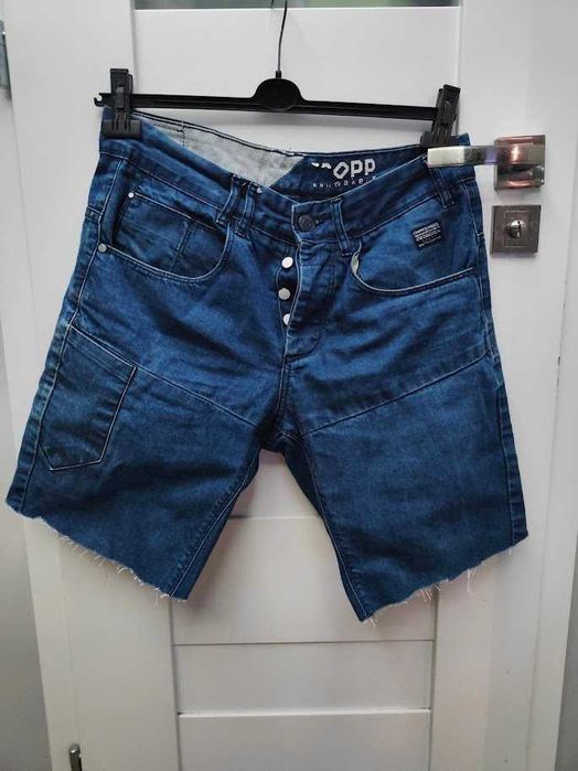 szorty dżinsowe Cropp rozmiar 32 (M) custom DIY postrzępione