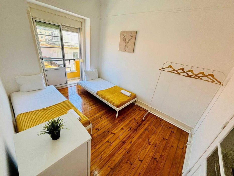 Seu quarto perfeito em Lisboa