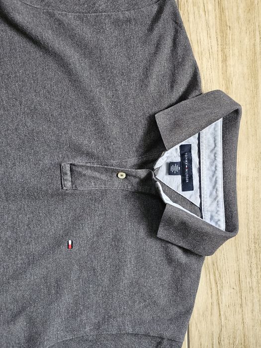 koszulka polo TOMMY HILFIGER r. L  szara - okazja