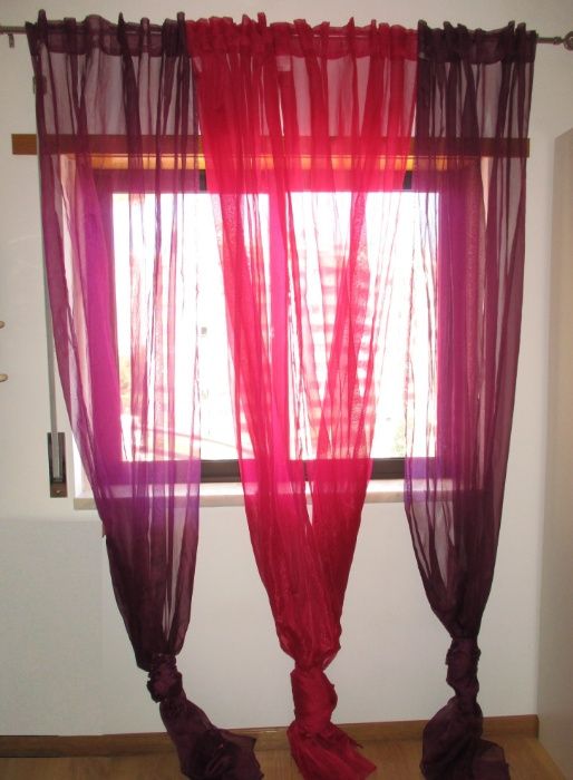 2 pares de cortinados Ikea Sarita