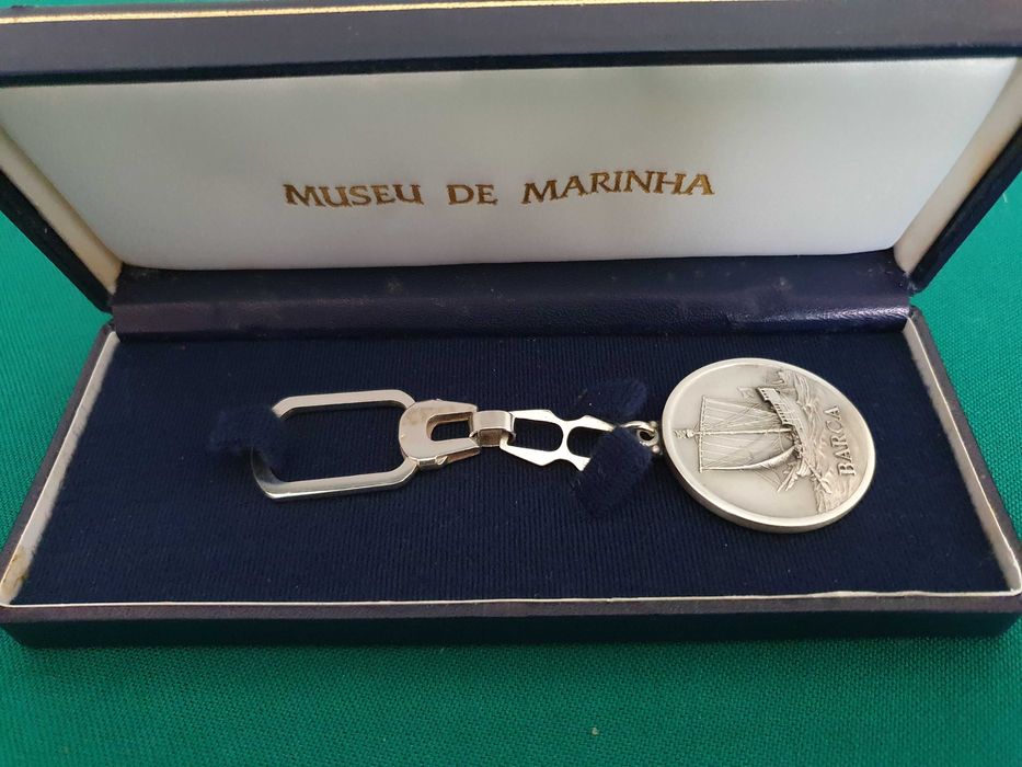 Porta-Chaves da Descoberta da Madeira e Porto Santo, em prata .925