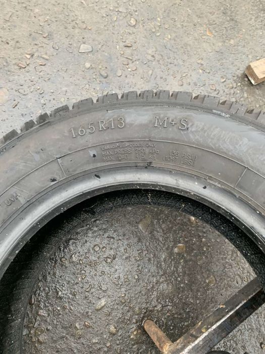 Шини 165 R13 пара Debica 6,8мм зима 2022р