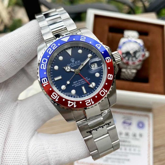 Nowy_Platyna_Czarny_Zegarek_Rolex_Typdziennika /Mechanizm