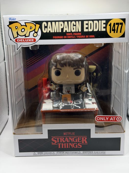 売り切り　最終値下げ　Funko エディEddie StrangerThings Виниловая фигурка Stranger Things Охотник Эдди с гитарой (1462