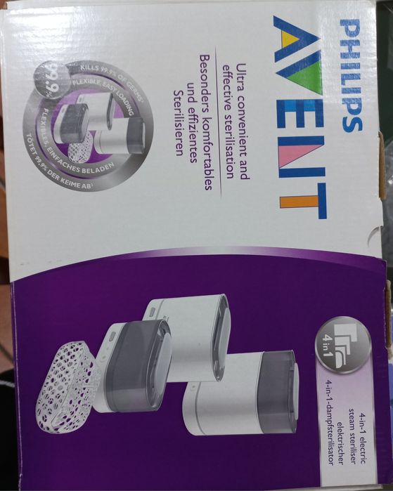 Philips Avent Estrelizador Elétrico a Vapor 4 em 1