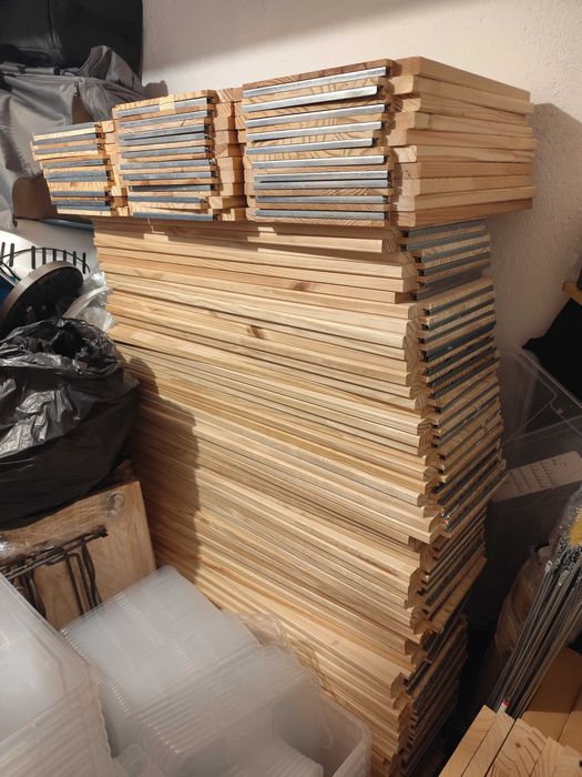 Estantes madeira pinho IKEA IVAR (bastantes) novas