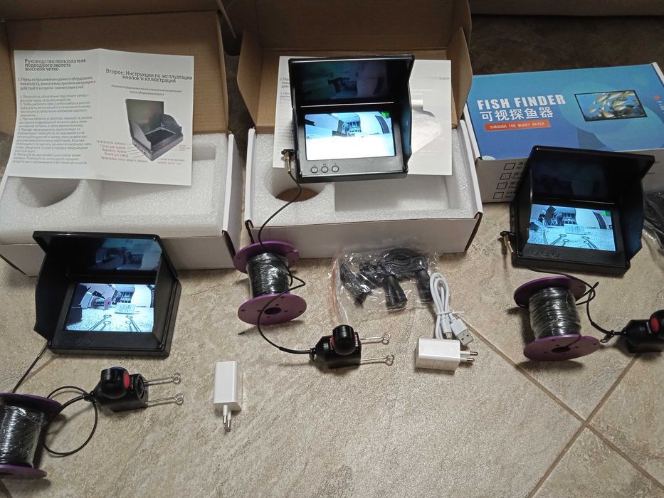 Камера для риболовлі і пошуку риби. Пдводна камера для зимової рибалки