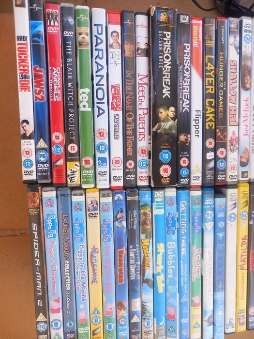 68 DVDs originais