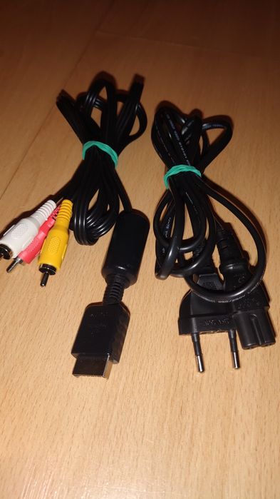 kabel AV playstation 1 2 3 ps one PS2 chinch cinch konsola Sony psx
30