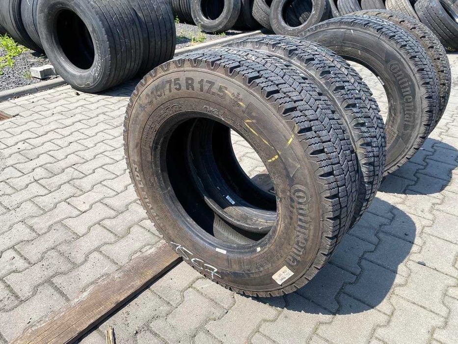 Opony ciężarowe używane napędowe 215/75R17.5 CONTINENTAL CONTI SCANDINAVIA LD3 / 14mm