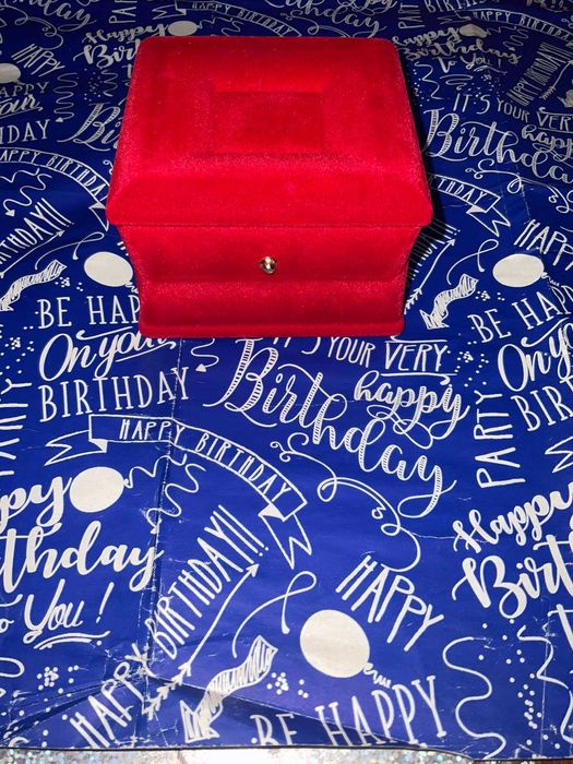 Футляры Бархатные Подарочные Для Изделий Кольцо Серьги Цепочка