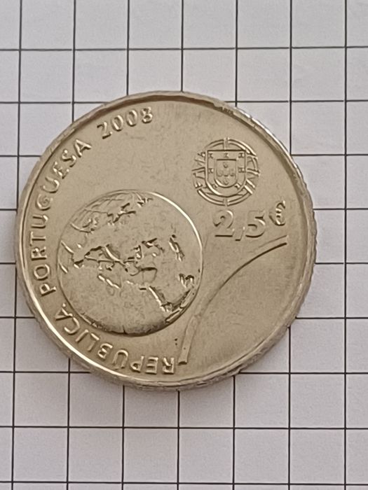 PORTUGAL - moeda de 2,5 euros de 2008 Jogos Olimpicos de Pequim