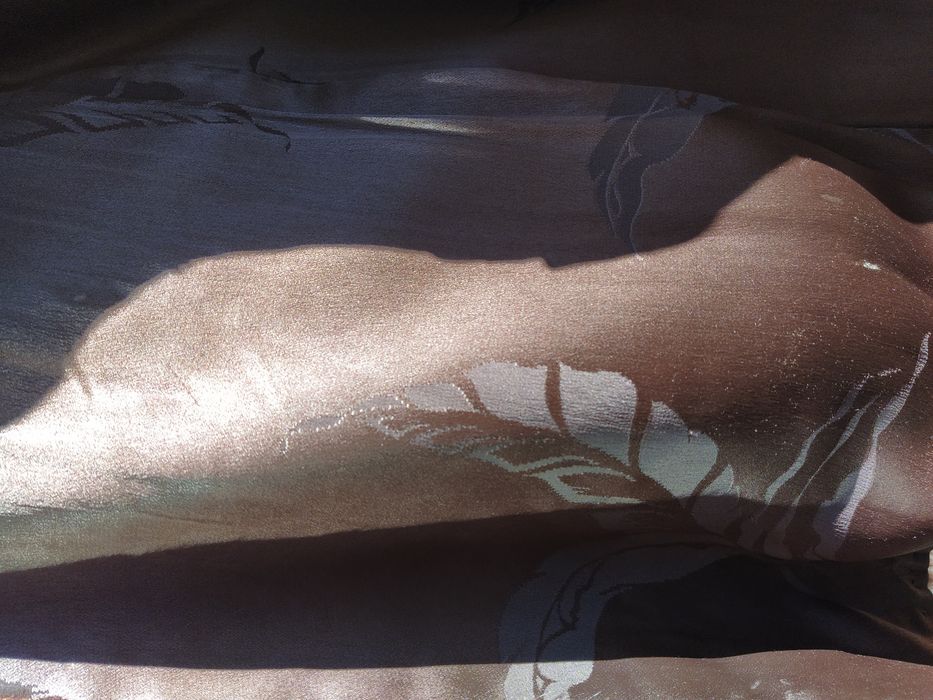 Casaco comprido em pele de Marta genuína