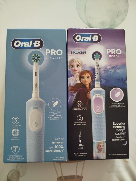 Szczoteczki elektryczne oral b