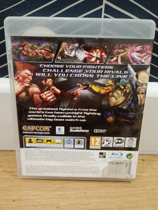 Street fighter and Tekken gra na PS3