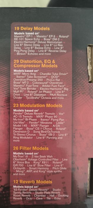 Line6 M5 Stompbox Modeler