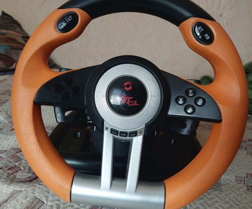 Speedlink DRIFT O.Z. Racing Wheel, модель SL-6695-BKOR-01