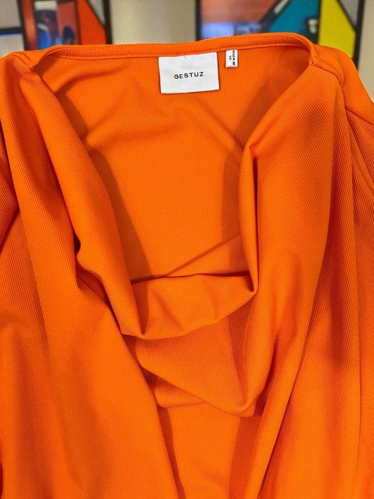 Gestuz UnimaGZ Blouse roz. S damska bluzka z długimi rękawami oversize