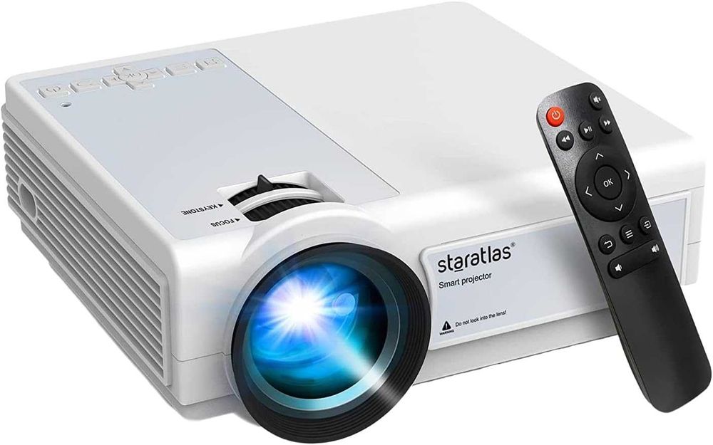 Projektor Staratlas 4K z Wi-Fi i Bluetooth